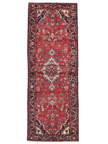  Persian Hamadan Rug 115X315 Dark Red/Black Carpetvista