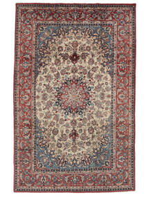  Orientalischer Najafabad Teppich 207X320 Braun/Dunkelrot Wolle, Persien/Iran Carpetvista