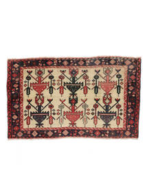 55X90 Afshar/Sirjan Rug Oriental Dark Red/Black (Wool, Persia/Iran) Carpetvista