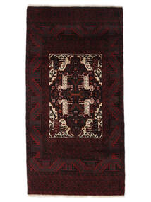  90X170 Medallion Small Baluch Rug Wool, Carpetvista