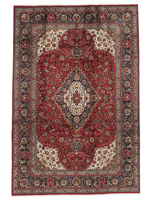 200X300 Täbriz Teppich Orientalischer Dunkelrot/Braun (Wolle, Persien/Iran) Carpetvista