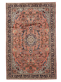 絨毯 オリエンタル ハマダン 207X315 茶色/ブラック (ウール, ペルシャ/イラン)