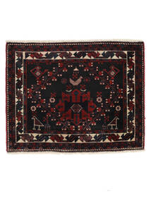  Oriental Afshar/Sirjan Rug 57X72 Black/Brown Wool, Persia/Iran Carpetvista