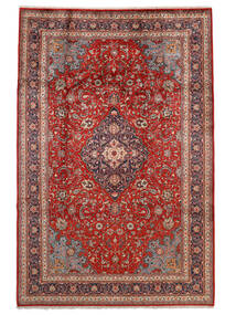  210X316 Sarough Teppich Dunkelrot/Braun Persien/Iran Carpetvista