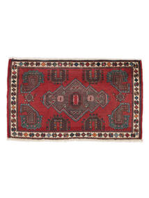 Afshar/Sirjan Rug 50X88 Dark Red/Black Wool, Persia/Iran Carpetvista