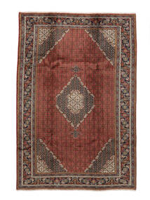 絨毯 オリエンタル アルデビル 200X300 ダークレッド/ブラック (ウール, ペルシャ/イラン)