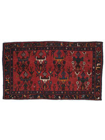 58X100 Tapete Oriental Afshar/Sirjan Preto/Vermelho Escuro (Lã, Pérsia/Irão) Carpetvista