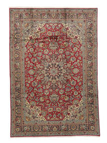  Persischer Täbriz Teppich 200X295 Braun/Dunkelrot (Wolle, Persien/Iran)