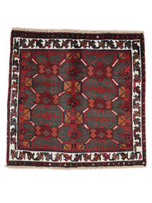  68X68 Afshar/Sirjan Rug Square Black/Dark Red Persia/Iran Carpetvista