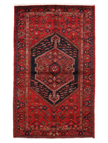  Hamadan Rug 130X215 Persian Wool Dark Red/Black Small Carpetvista