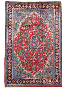 Hamadan Teppe 225X330 Mørk Rød/Rød Ull, Persia/Iran Carpetvista