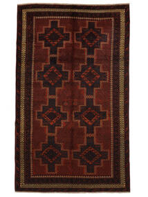 絨毯 ペルシャ ロリ 170X280 ブラック/茶色 (ウール, ペルシャ/イラン)