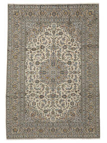 245X350 絨毯 オリエンタル カシャン 茶色/ダークイエロー (ウール, ペルシャ/イラン) Carpetvista