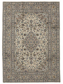 250X355 絨毯 オリエンタル カシャン 茶色/オレンジ 大きな (ウール, ペルシャ/イラン) Carpetvista