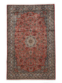 絨毯 サルーク 210X325 ダークレッド/茶色 (ウール, ペルシャ/イラン)