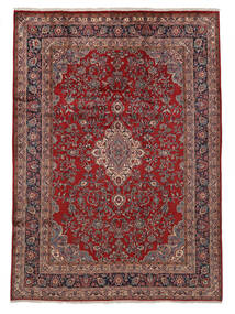 Hamadan Shahrbaf Teppich 220X300 Dunkelrot/Schwarz Wolle, Persien/Iran Carpetvista