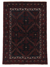 絨毯 ペルシャ ロリ 160X233 ブラック (ウール, ペルシャ/イラン)