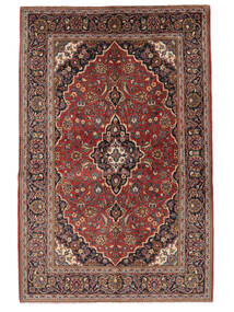  142X216 Keshan Fine Teppich Dunkelrot/Schwarz Persien/Iran Carpetvista