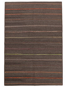  165X240 Gestreift Kelim Modern Teppich Wolle, Carpetvista