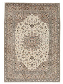 255X357 絨毯 カシャン オリエンタル 茶色/オレンジ 大きな (ウール, ペルシャ/イラン) Carpetvista