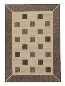  Persischer Kelim Patchwork Teppich 144X205 Orange/Braun Carpetvista