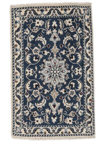  Nain Rug 57X94 Persian Wool Black/Dark Grey Small Carpetvista