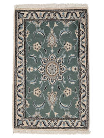  Oriental Nain Rug 60X90 Black/Dark Grey Wool, Persia/Iran Carpetvista