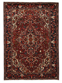 絨毯 オリエンタル バクティアリ 210X292 ブラック/ダークレッド (ウール, ペルシャ/イラン)