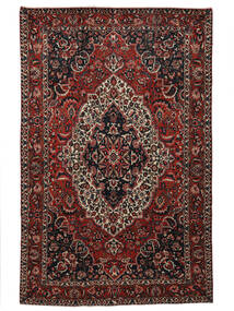 絨毯 オリエンタル バクティアリ 202X315 ブラック/ダークレッド (ウール, ペルシャ/イラン)