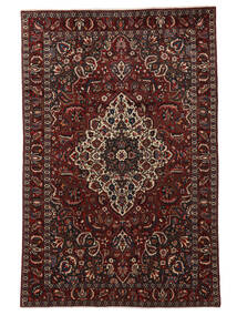  Orientalischer Bachtiar Teppich 207X315 Schwarz/Dunkelrot Wolle, Persien/Iran Carpetvista