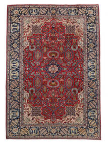 270X390 Najafabad Teppich Orientalischer Braun/Dunkelrot Großer (Wolle, Persien/Iran) Carpetvista