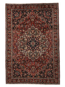 Dywan Orientalny Baktjar 212X310 Czarny/Ciemnoczerwony (Wełna, Persja/Iran)