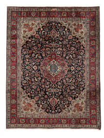 絨毯 マシュハド 250X330 ブラック/茶色 大きな (ウール, ペルシャ/イラン)