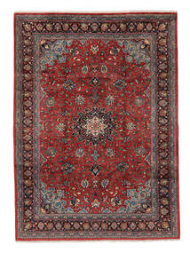 Alfombra Oriental Mahal 222X308 Rojo Oscuro/Negro (Lana, Persia/Irán)