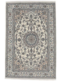  Nain Rug 192X294 Persian Wool Dark Grey/Brown Carpetvista