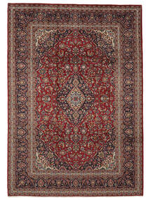247X350 Alfombra Keshan Oriental Rojo Oscuro/Negro (Lana, Persia/Irán) Carpetvista