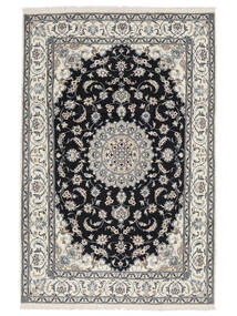  Nain Rug 195X295 Persian Wool Dark Grey/Black Carpetvista
