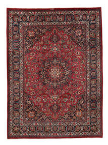 絨毯 マシュハド 256X347 ダークレッド/ブラック 大きな (ウール, ペルシャ/イラン)