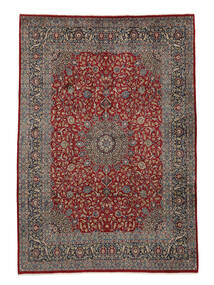  Mashad Fine Rug 245X345 Persian Wool Brown/Black Large Carpetvista