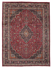 250X335 Mashad Rug Oriental Dark Red/Black Large (Wool, Persia/Iran) Carpetvista