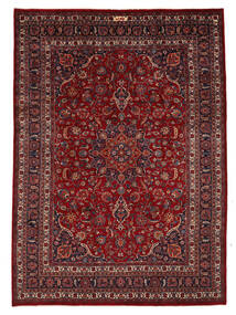 絨毯 ペルシャ マシュハド 250X350 ダークレッド/ブラック 大きな (ウール, ペルシャ/イラン)