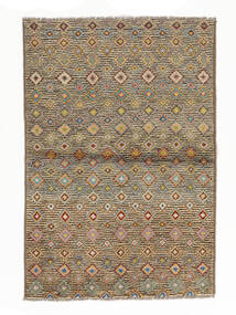  Moroccan Berber - Afghanistan 101X149 Wool Rug Brown/Beige Small Carpetvista
