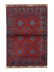 Tapis Kunduz 103X157 Rouge Foncé/Noir (Laine, Afghanistan)