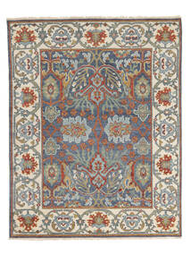 239X300 絨毯 オリエンタル ウサク インド ダークグレー/茶色 (ウール, インド) Carpetvista