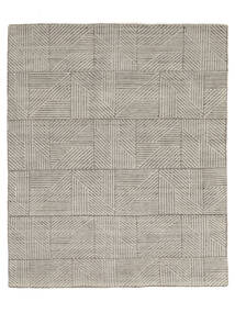 Grass Teppich 248X298 Orange/Braun Wolle, Indien Carpetvista