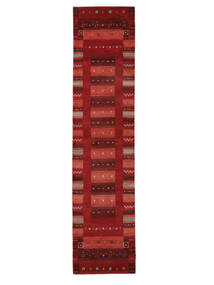 79X342 Gabbeh Loribaft Matot Matto Moderni Käytävämatto Tummanpunainen/Musta (Villa, Intia) Carpetvista