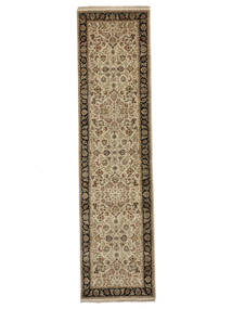 81X312 絨毯 サルーク American オリエンタル 廊下 カーペット 茶色/オレンジ (ウール, インド) Carpetvista