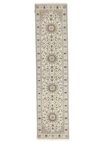 81X338 絨毯 オリエンタル ナイン インド 廊下 カーペット イエロー/茶色 (ウール, インド) Carpetvista