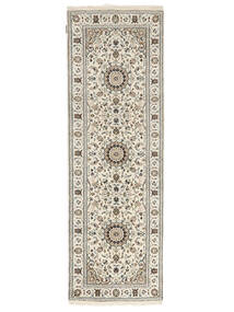  Orientalischer Nain Indisch Teppich 83X253 Läufer Orange/Braun Wolle, Indien Carpetvista