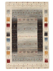 116X180 Gabbeh Loribaft Teppich Moderner Beige/Braun (Wolle, Indien) Carpetvista